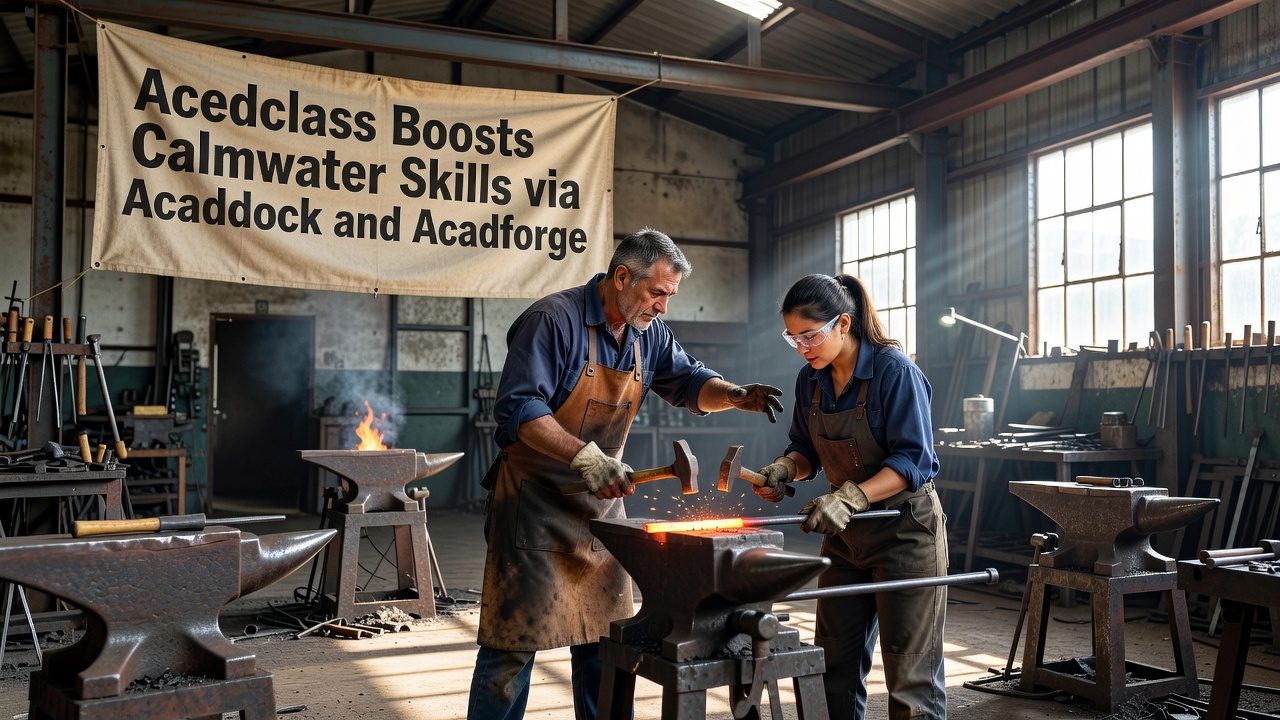 Acedclass Boosts Calmwater Skills via Acaddock and Acadforge