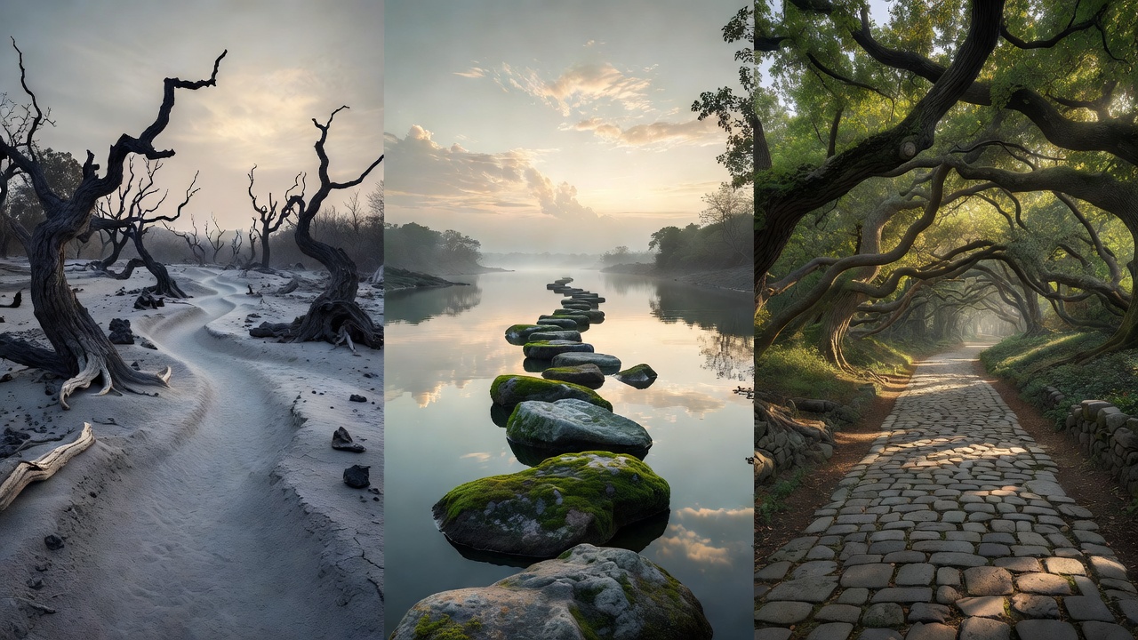 Ashpath, Arkpath and Armpath: Paths to Serenity